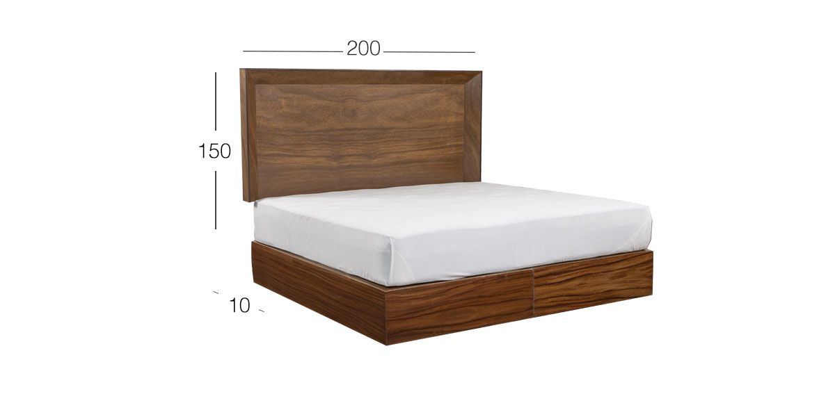 Cabecera King Size Maldiva Café