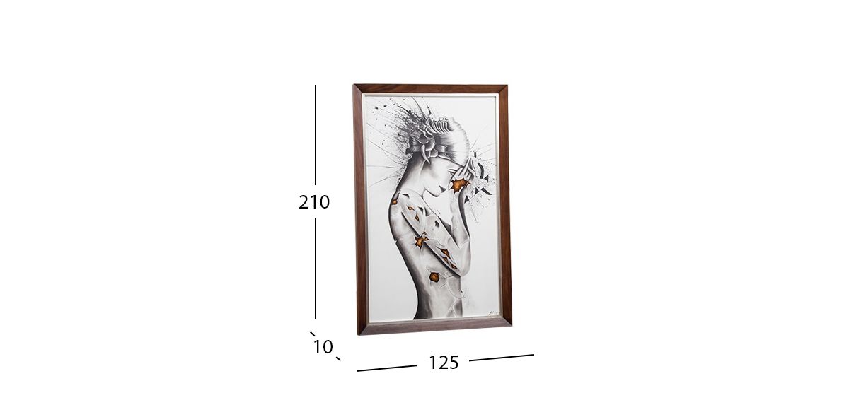 Cuadro Decorativo Broken Woman 