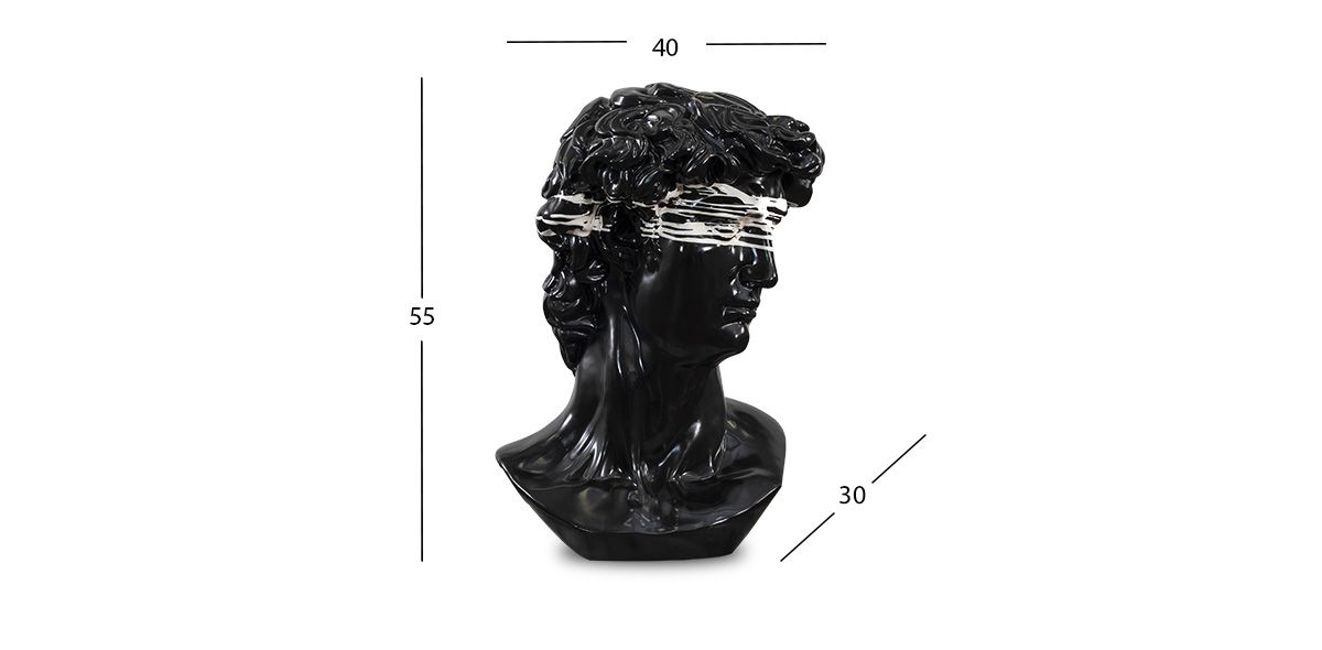 Escultura David Negro