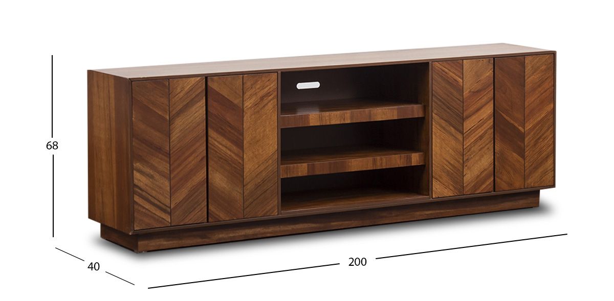 Mesa TV Singapur Café 200 cm 