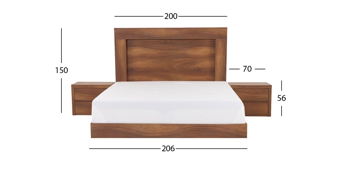 Recamara King Size Marbella Párota 3 Piezas