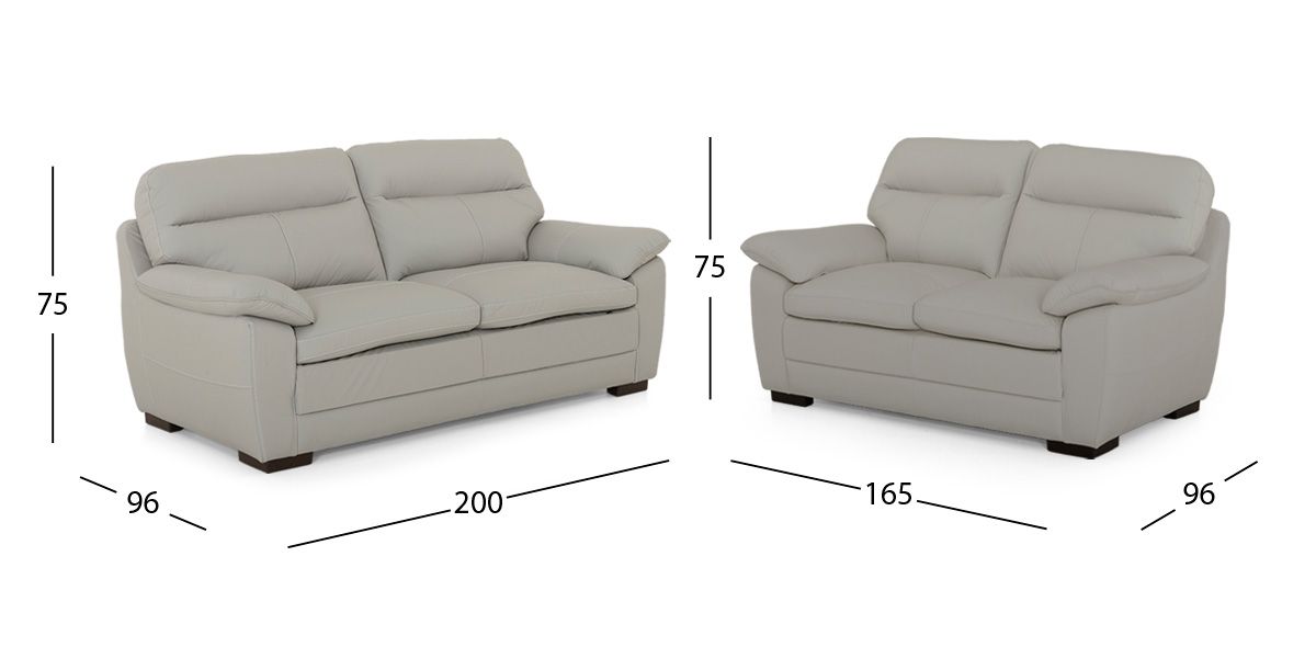 Sala Piel Match Angels Gris (Boal)
