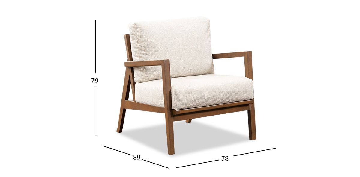 Sillón Ocasional Tavira Beige