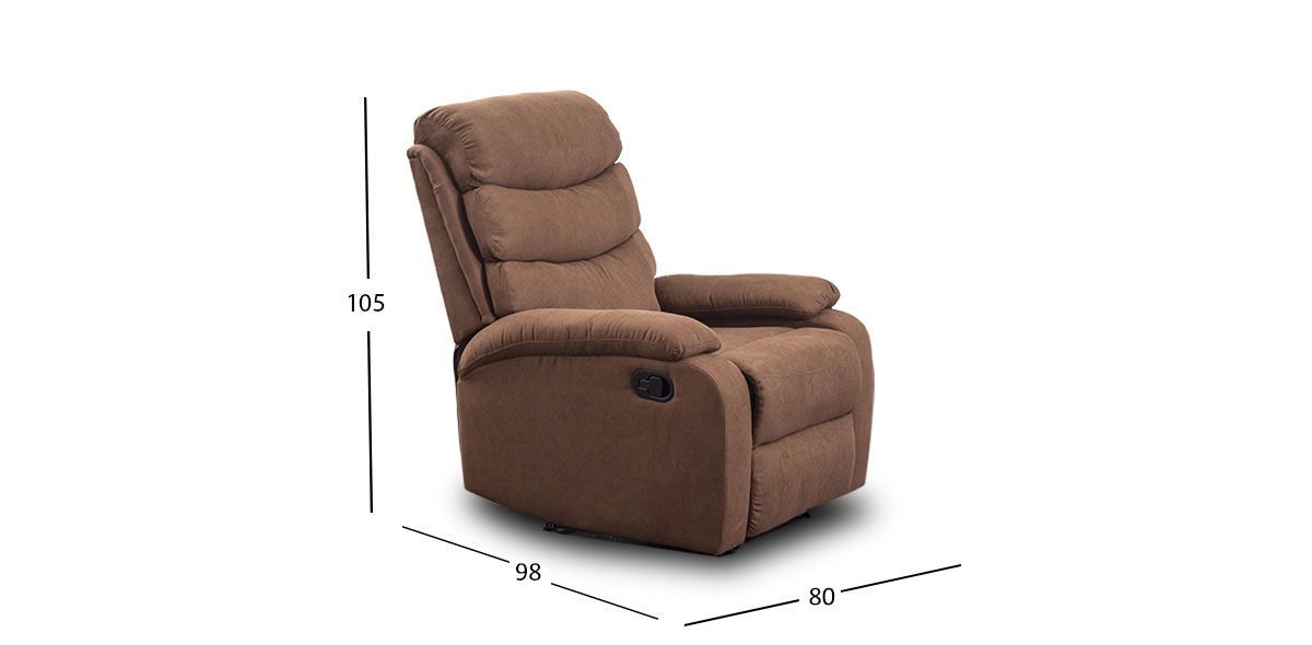 Sillón Reclinable Flirt Café