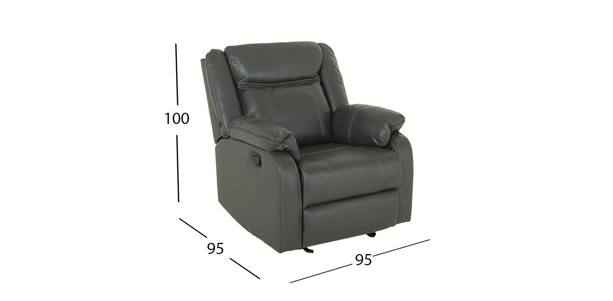 Sillón Reclinable Wagner Gris