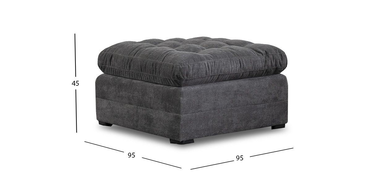Ottoman Morrison Gris