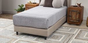 Base De Cama Individual Merea Beige