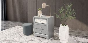 Buró Perla Plus Gris