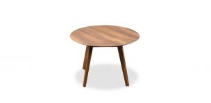 Mesa Comedor 120 Cm Redondo Marbella Café