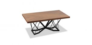 Mesa Comedor Rectangular 180 Cm Piastri Café