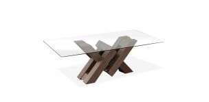 Mesa Comedor Rectangular 220 X 120 Cm Penthouse Café