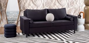 Sofá 3 Plazas Landmark Negro