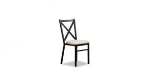Silla Romeo Negro/Beige