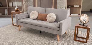Sofá Cama Nuvy Gris