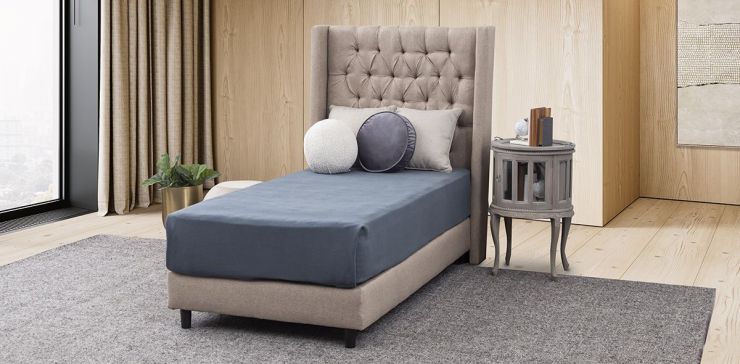 Cama Individual Estela Beige
