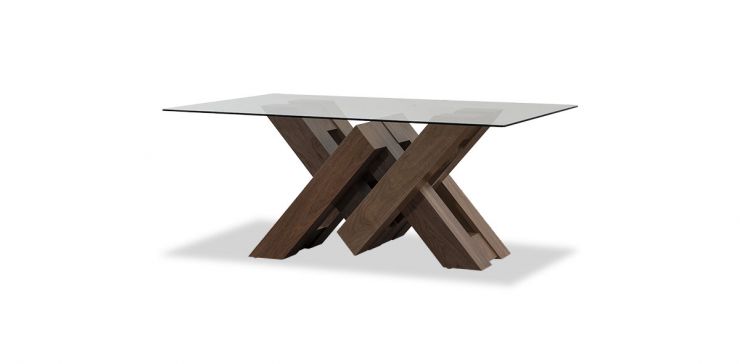 Mesa Comedor Rectangular 180 X 110 Cm Penthouse Café