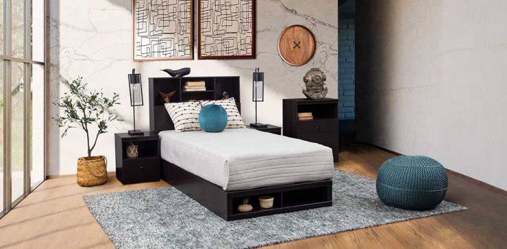 Cama Individual Mateo Chocolate