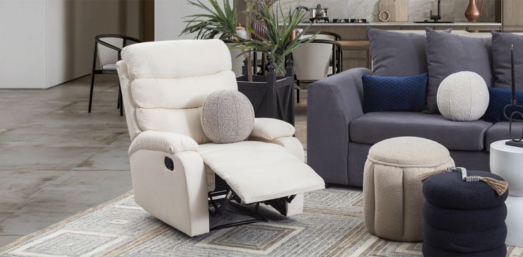 Sillón Reclinable Flirt Beige