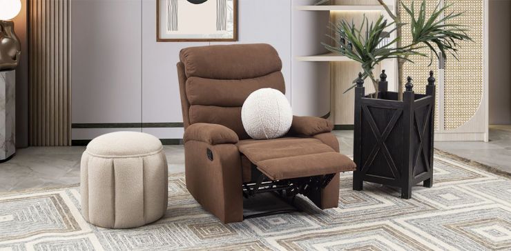 Sillón Reclinable Flirt Café